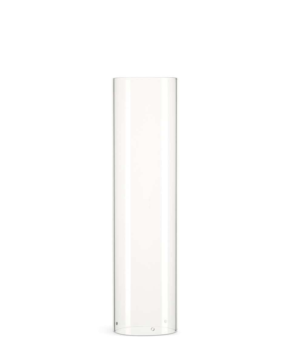 Windlicht Cylindrical glass hurricane 35 cm H