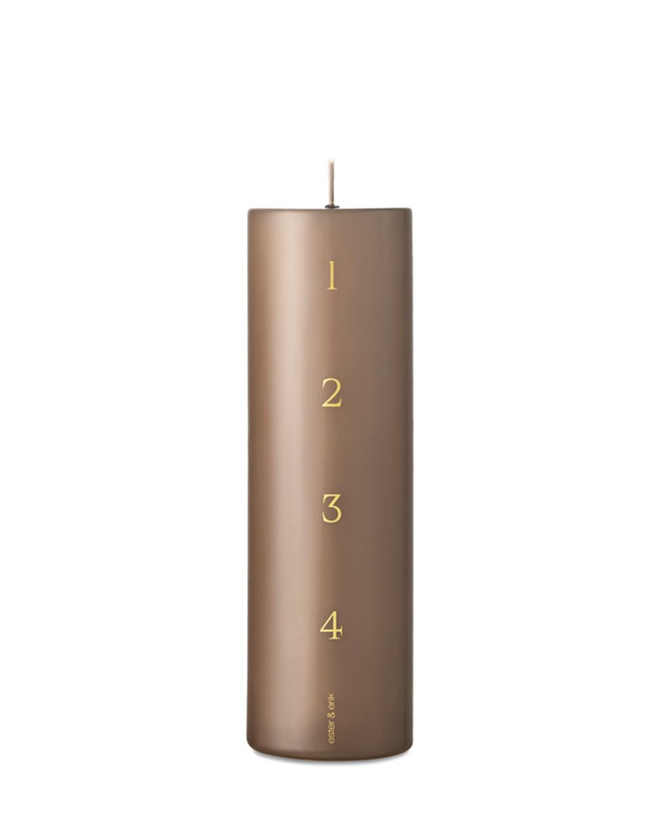 Blockkerze Pillar Calendar Candle One Size