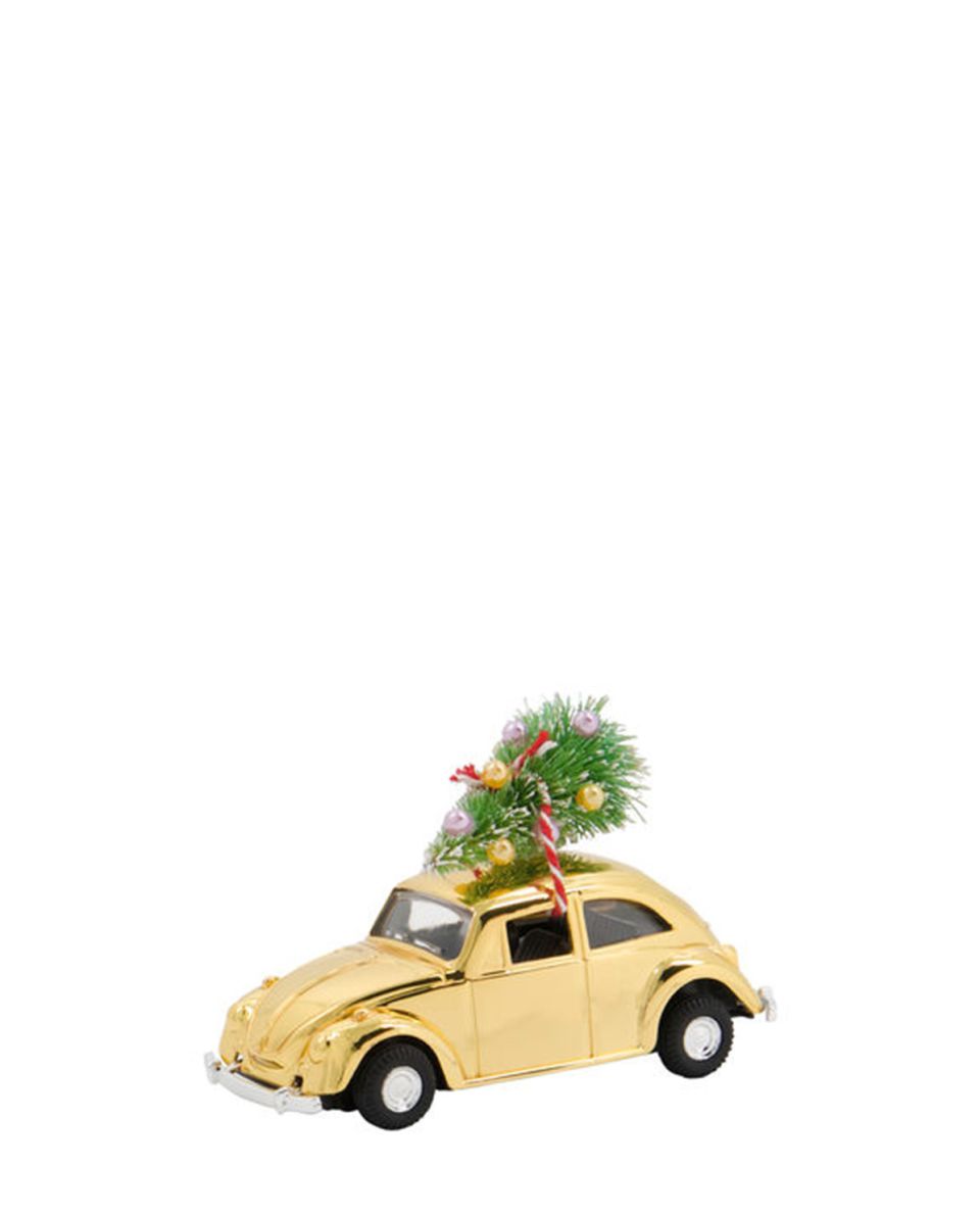 Deko Auto Mini Xmas Car 8,5 cm L