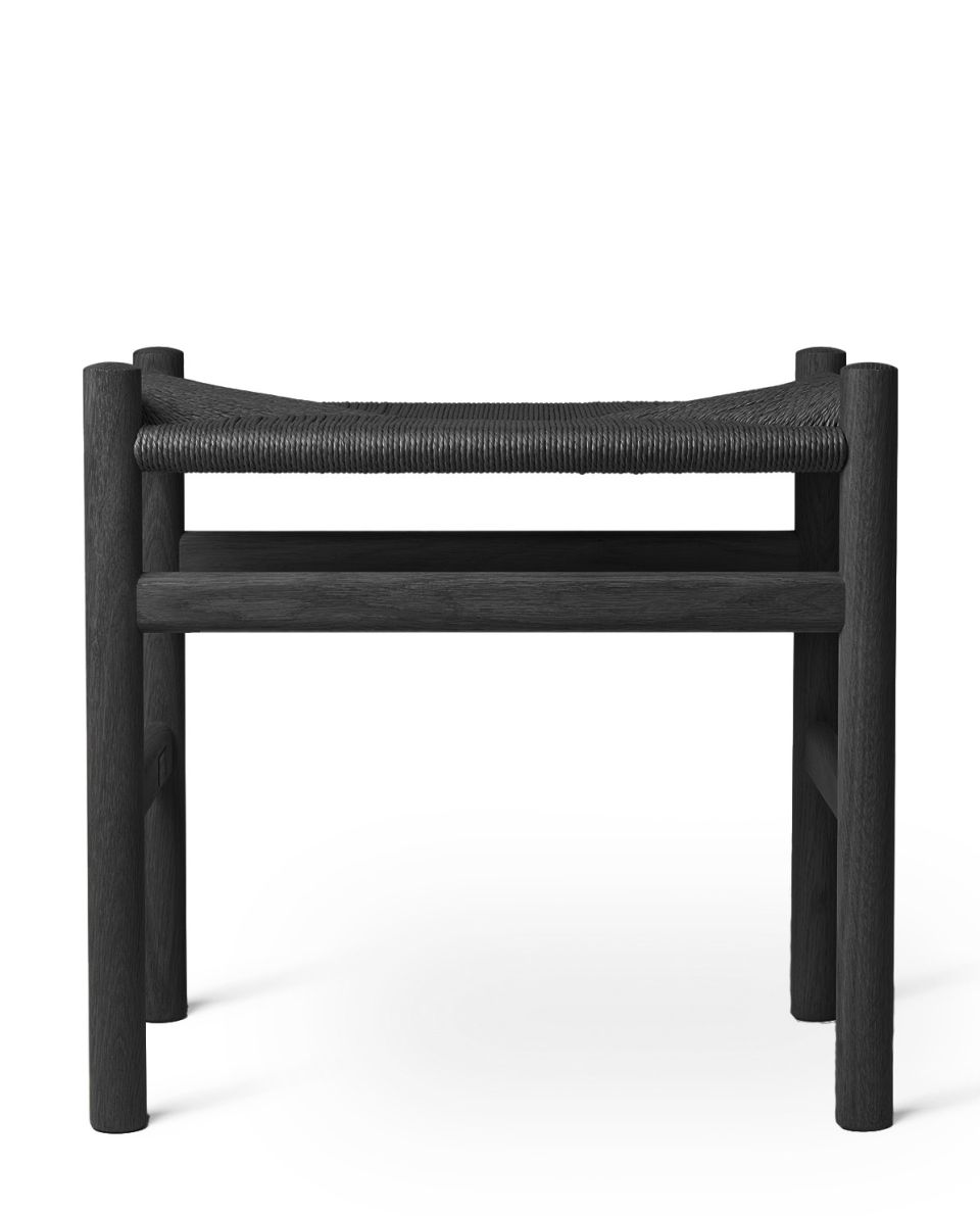 Hocker CH53 Eiche black 