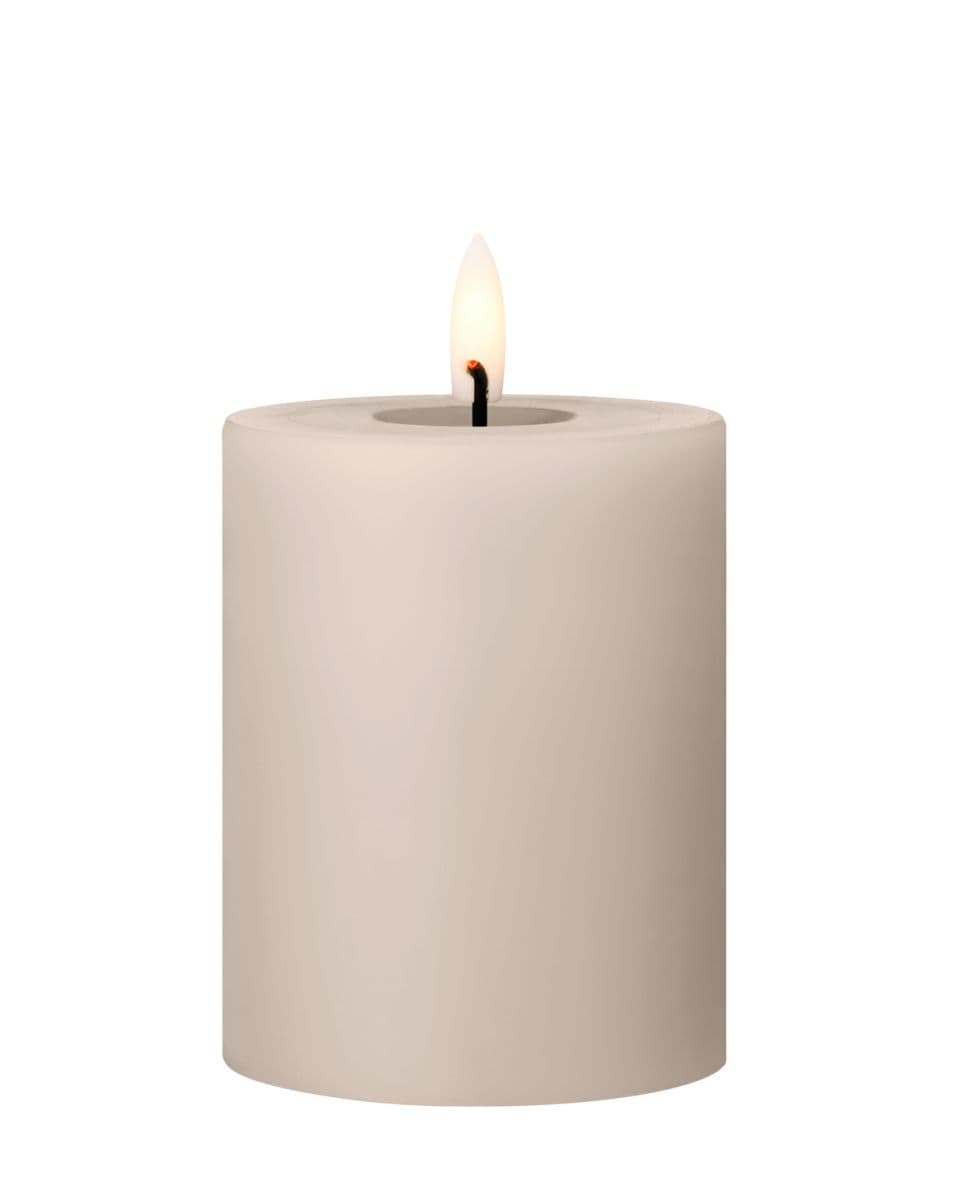 LED Blockkerze Pillar Candles 