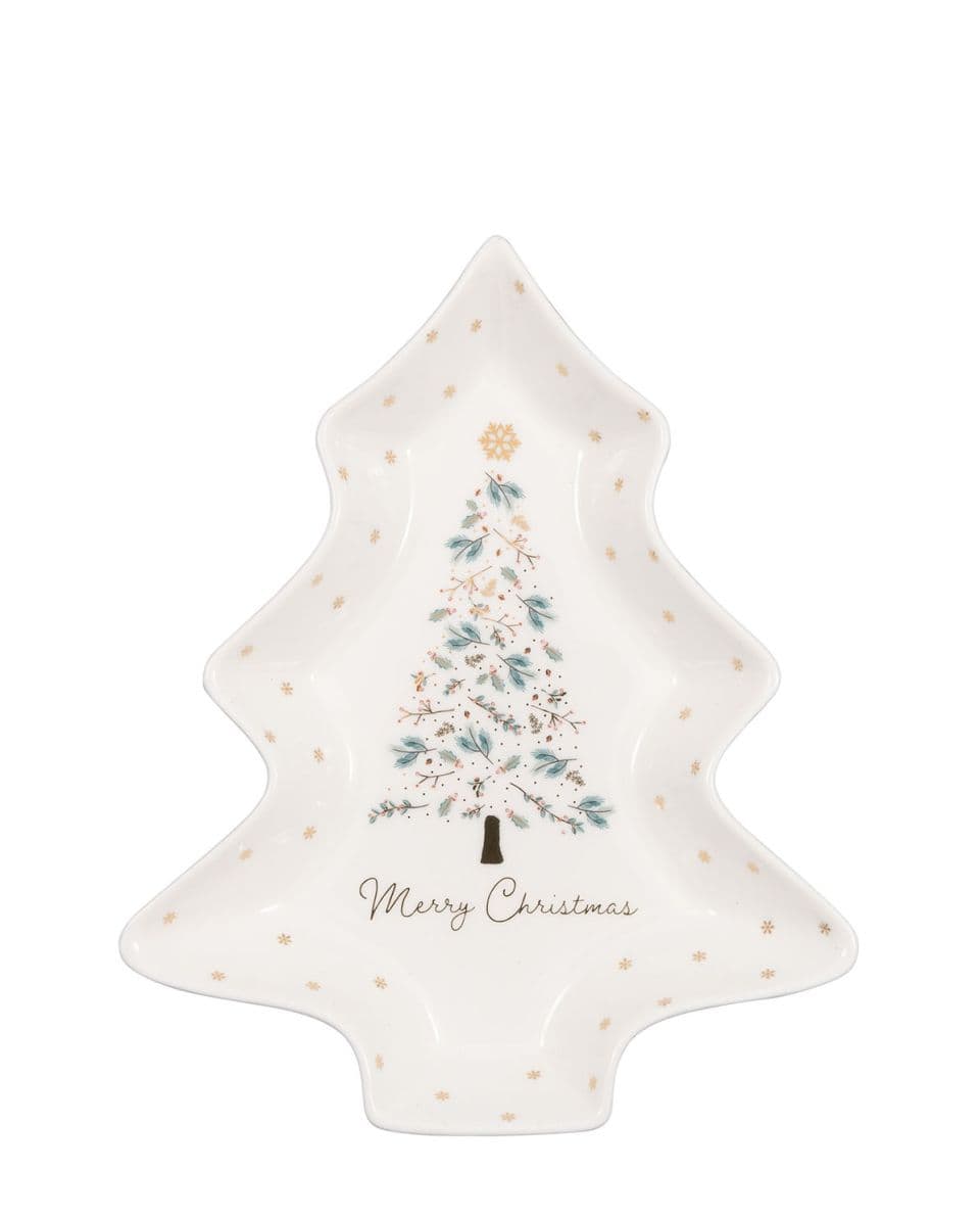 Lucie Servierplatte xmas white 