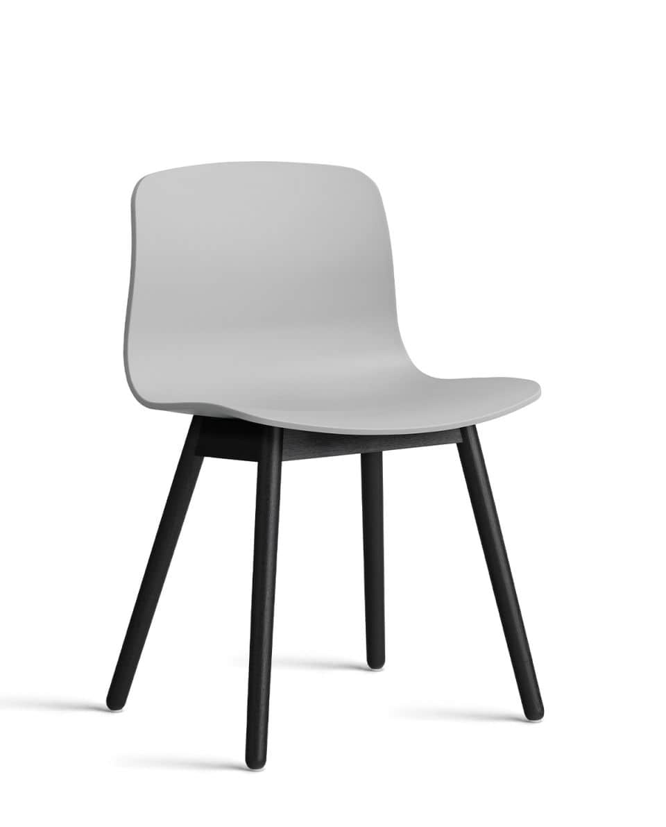 Stuhl About A Chair AAC12 Black Water-based Lacquered Oak 