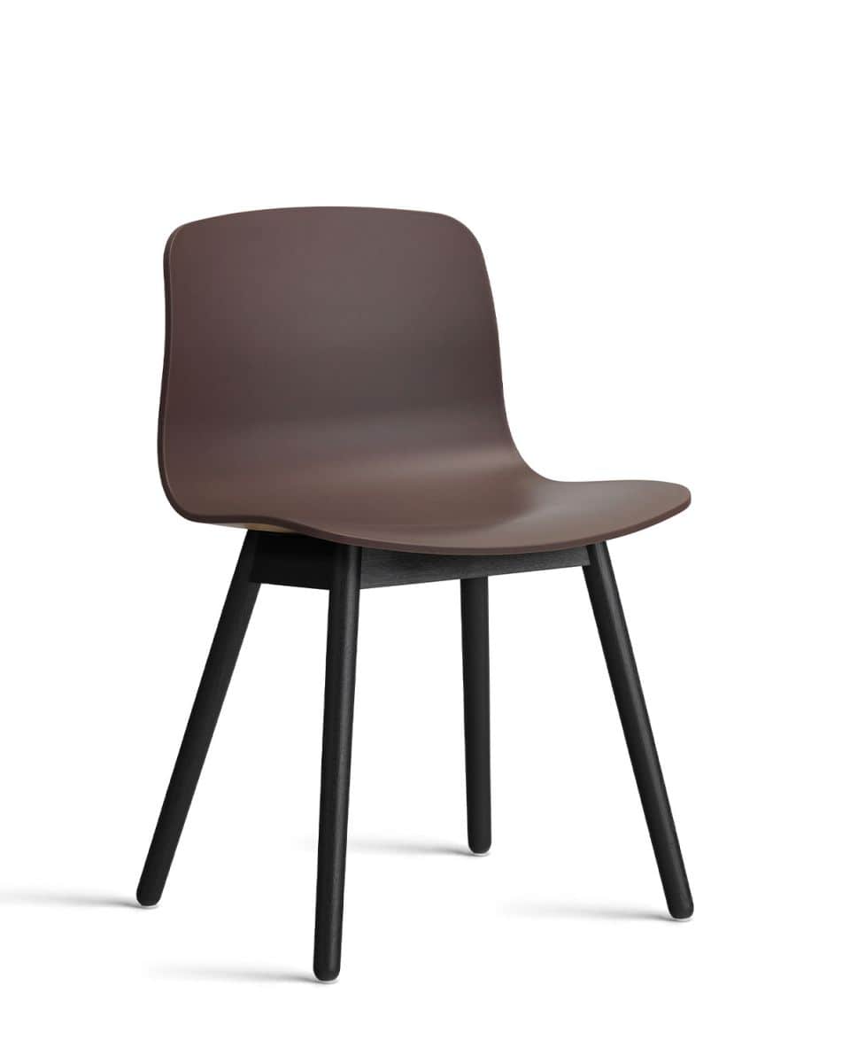 Stuhl About A Chair AAC12 Black Water-based Lacquered Oak 