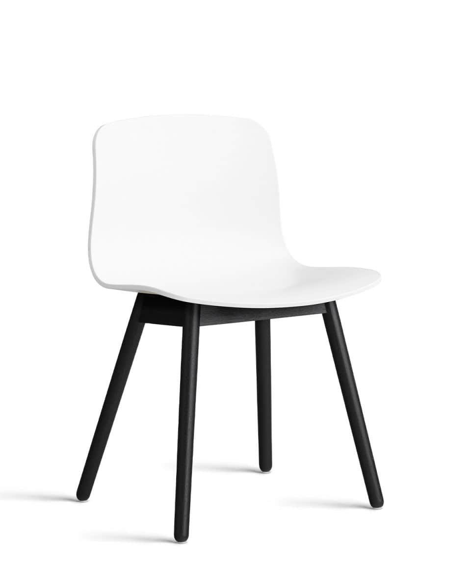 Stuhl About A Chair AAC12 Black Water-based Lacquered Oak 