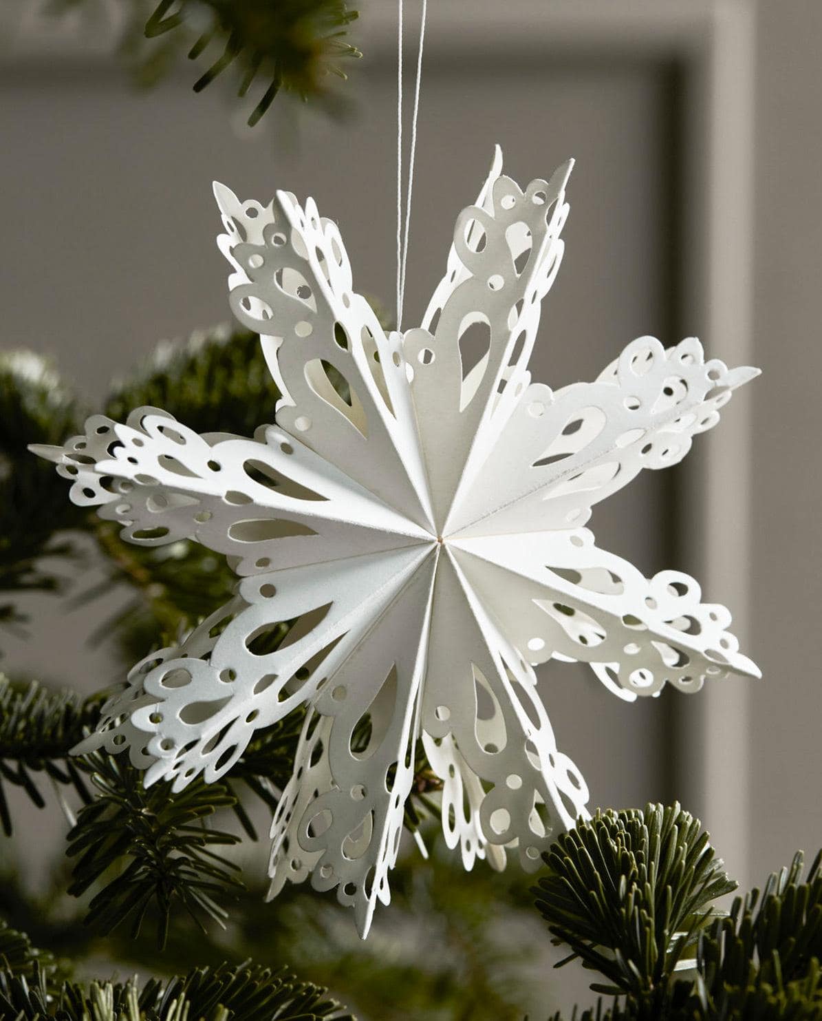 Anhänger Ornament Set Snowflake One Size