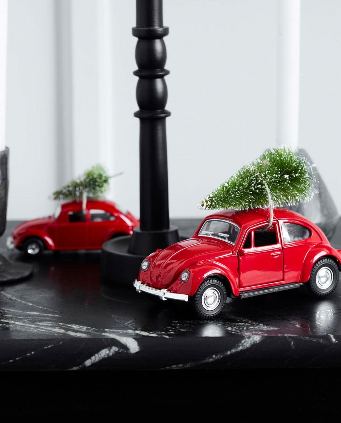 Deko Auto Mini Xmas Car 8,5 cm L