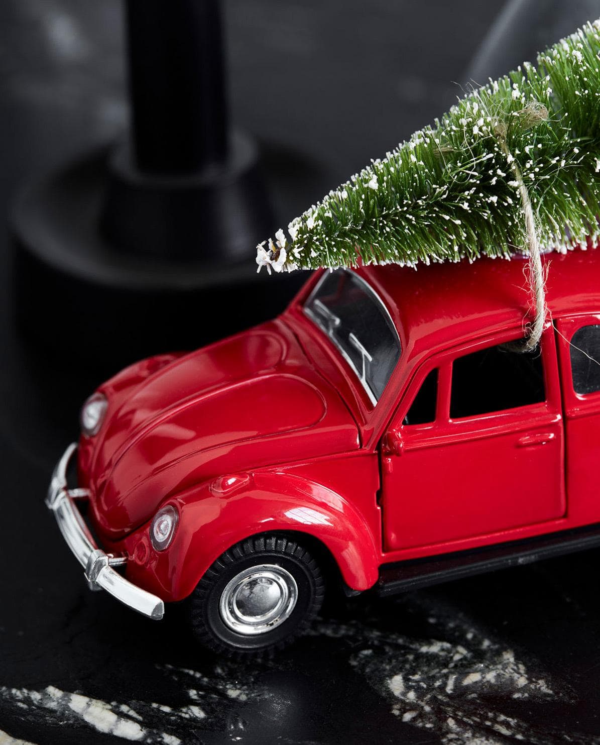 Deko Auto Mini Xmas Car 12,5 cm L