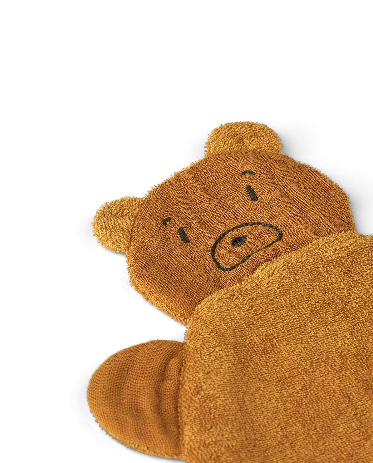 Kuscheltuch Janai mr bear/golden caramel One Size