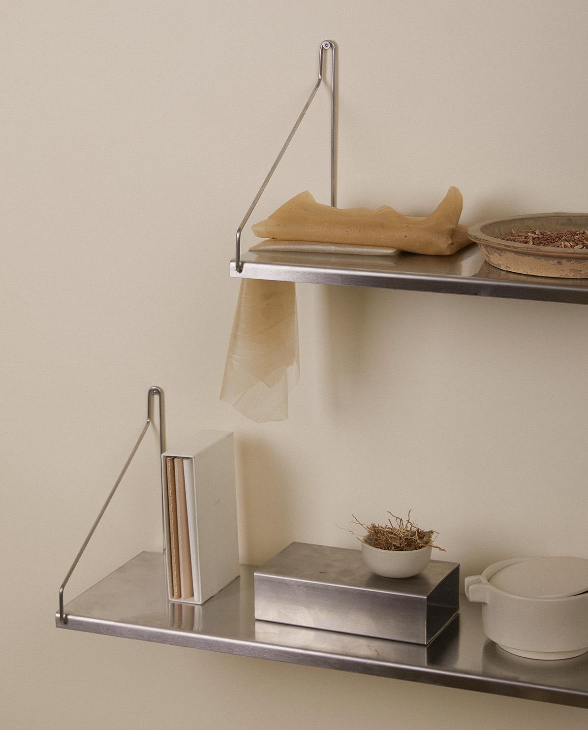 Regal Single Shelf Stainless Steel 20 x 40 cm