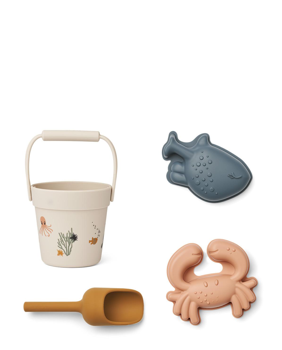 Sand- und Gartenspielzeug Set mini sea creature One Size