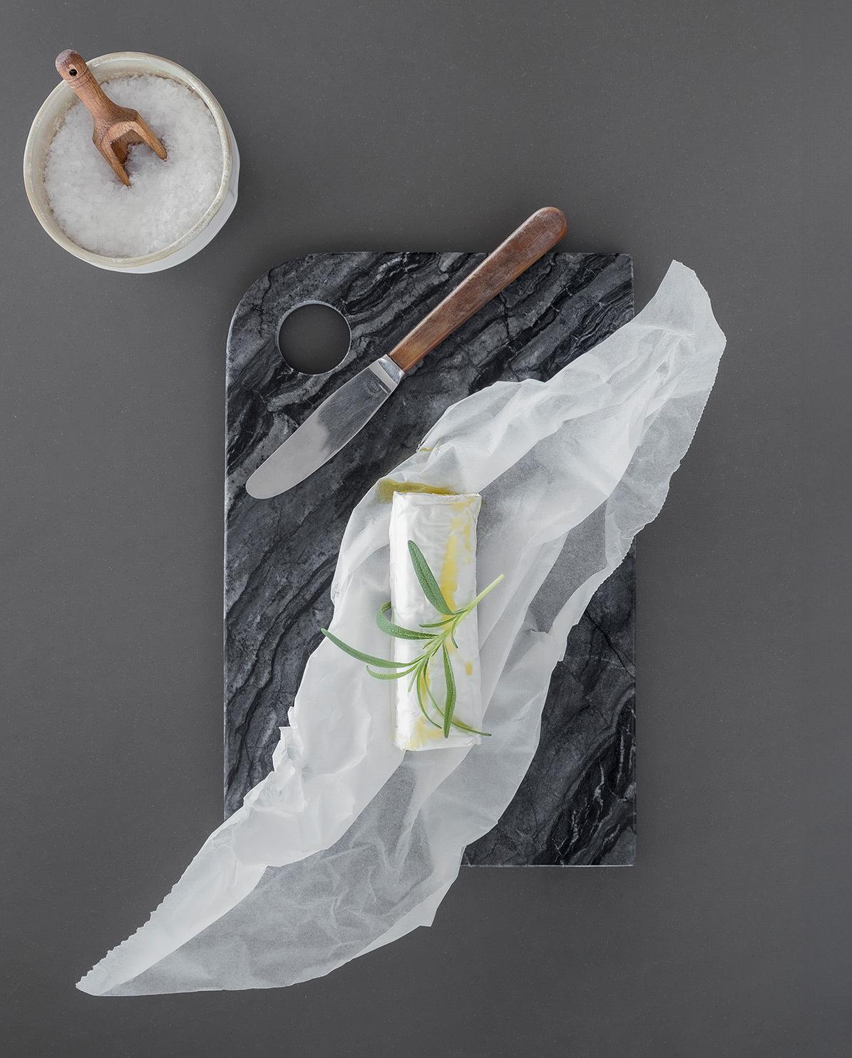 Servierplatte Marble 30 cm L