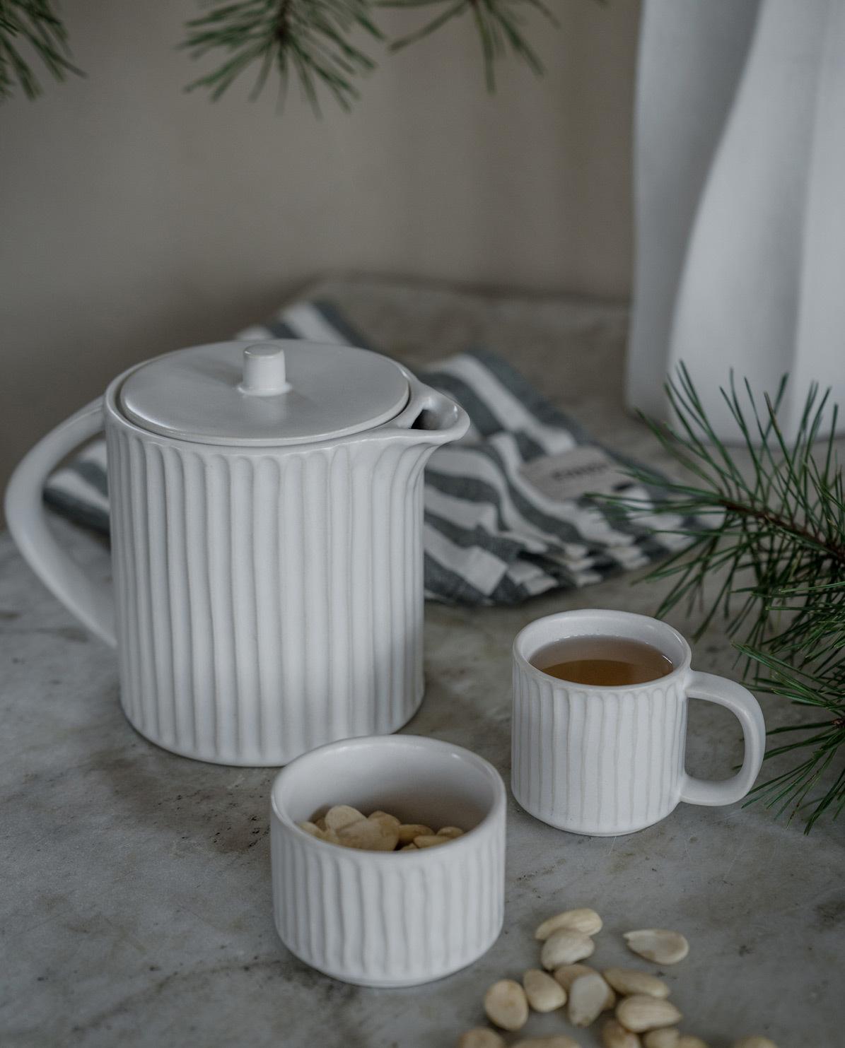 Tasse natural white One Size