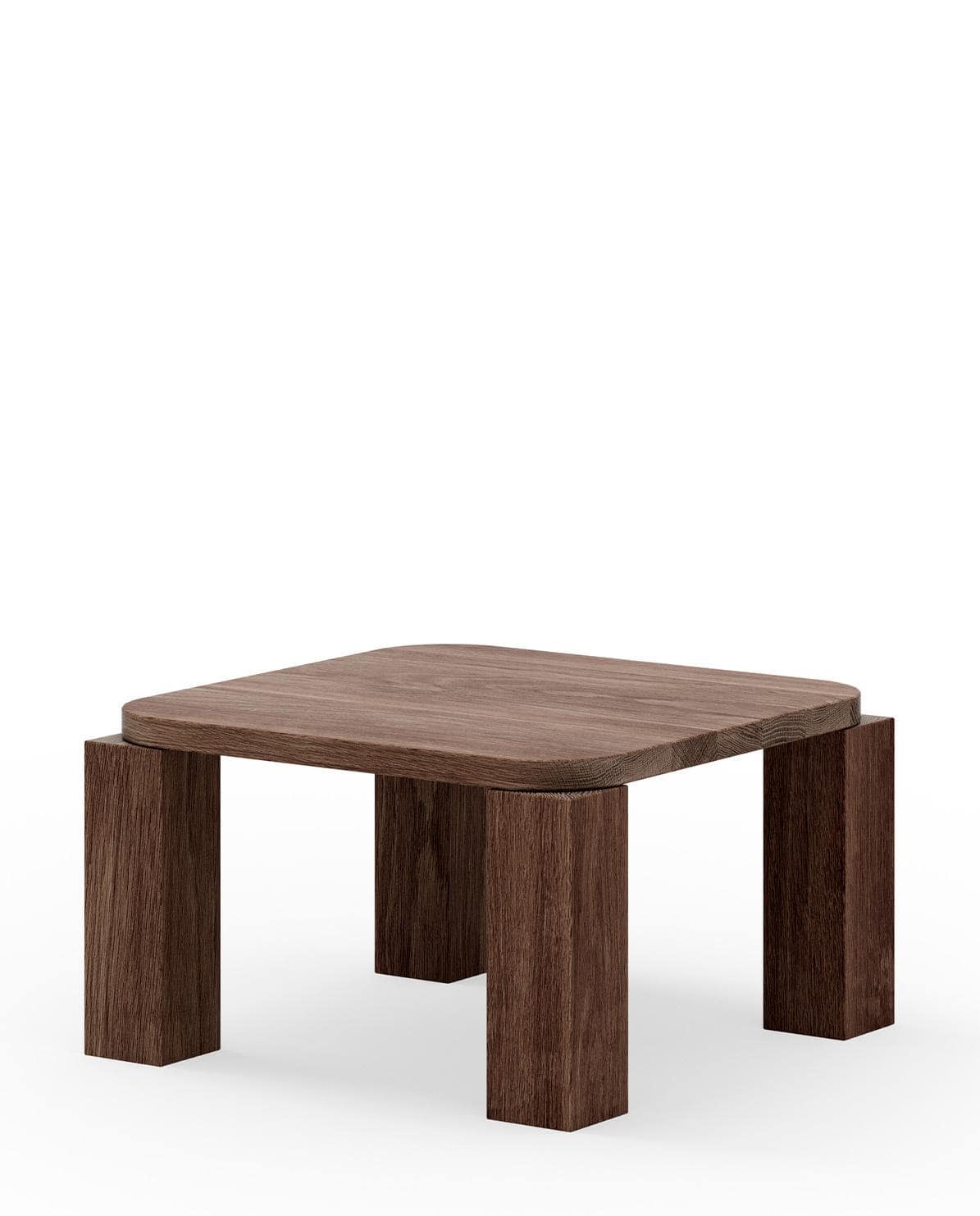 Couchtisch Atlas Coffee Table Oak 60 x 60