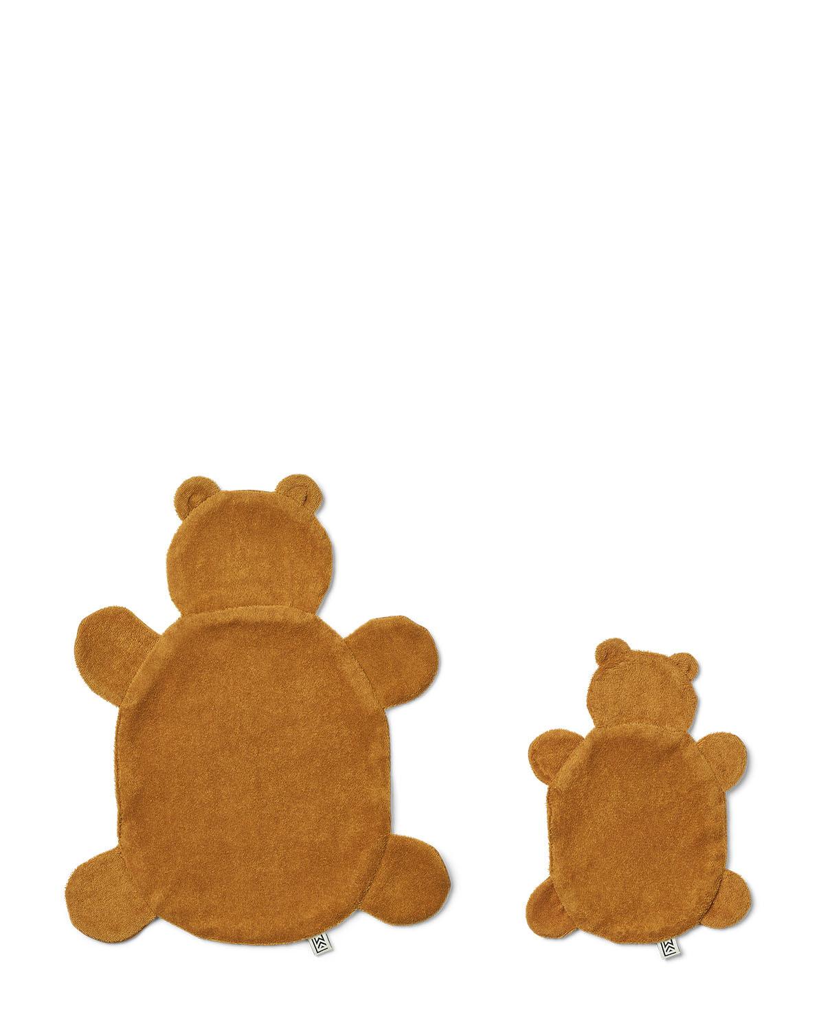 Kuscheltuch Janai mr bear/golden caramel One Size