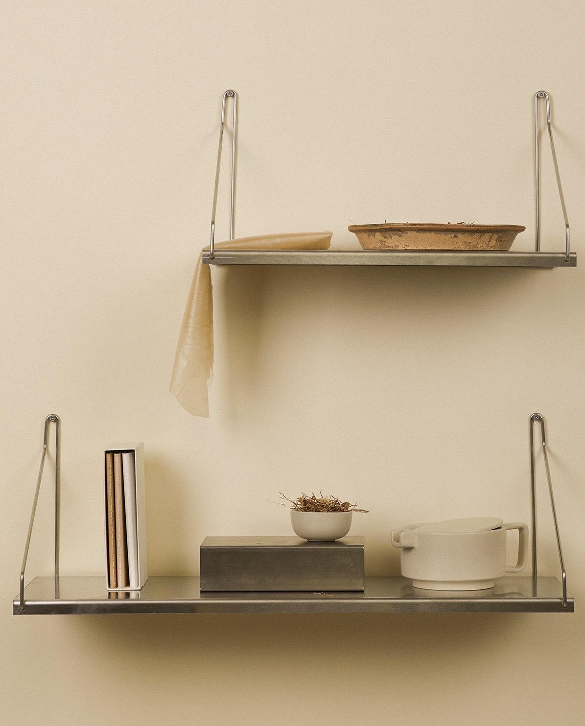 Regal Single Shelf Stainless Steel 20 x 40 cm