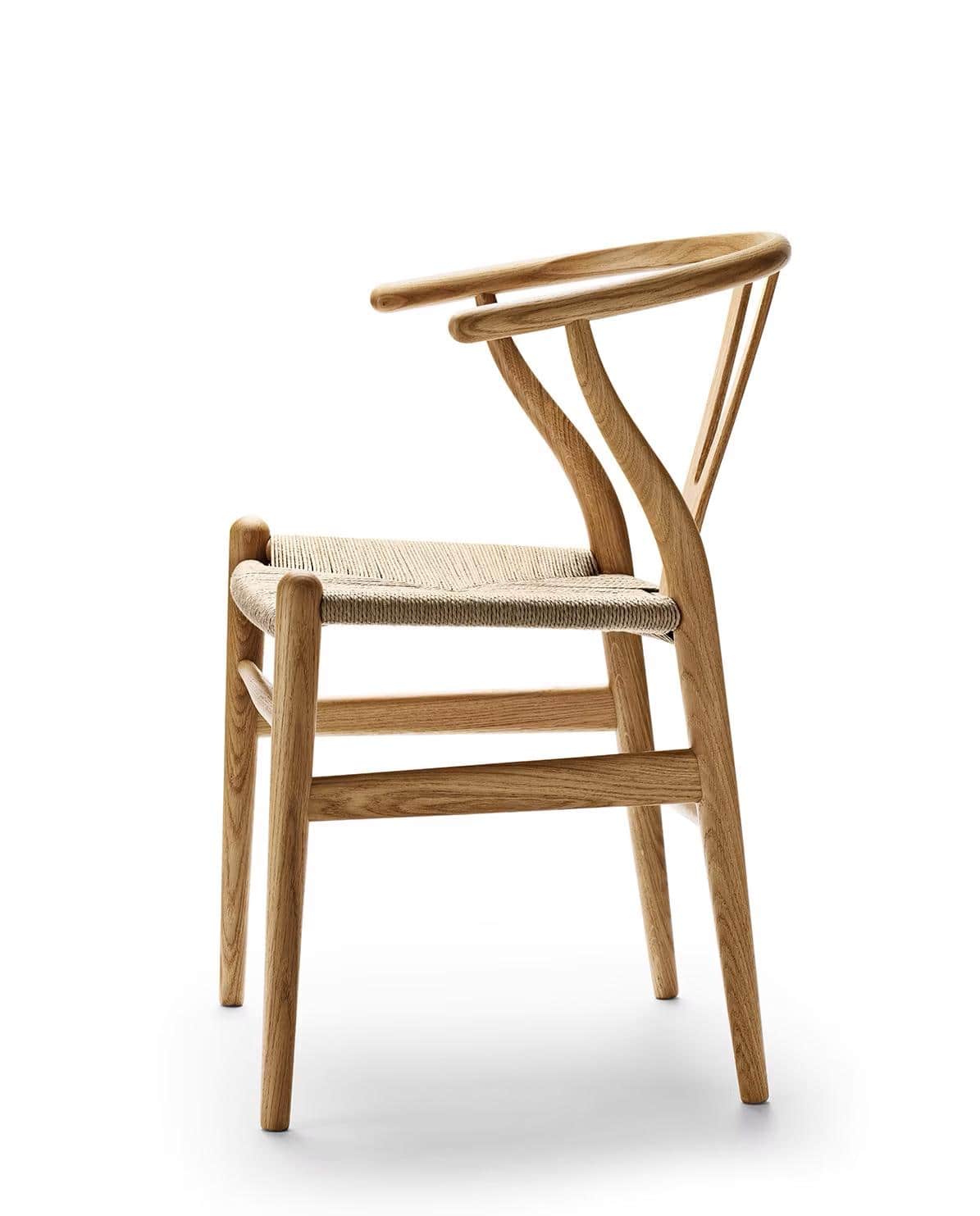 Stuhl CH24 Wishbone Chair Vorteilsset Eiche geölt One Size