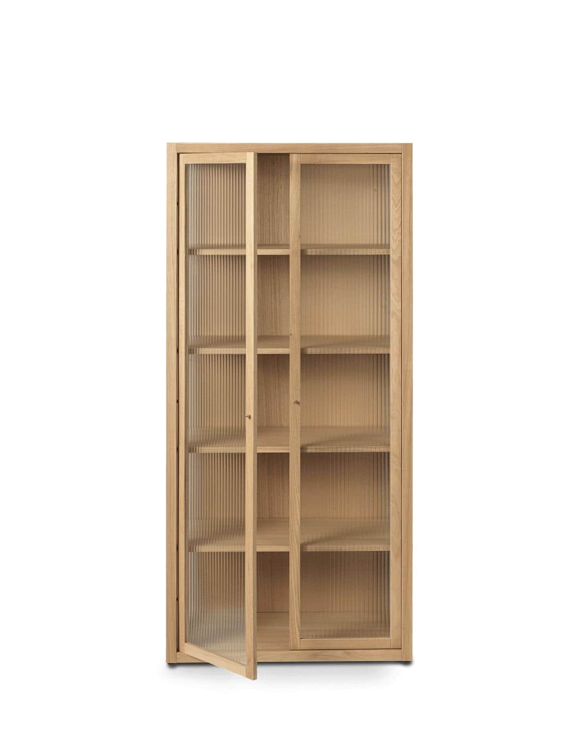 Vitrine Reed natural oak 