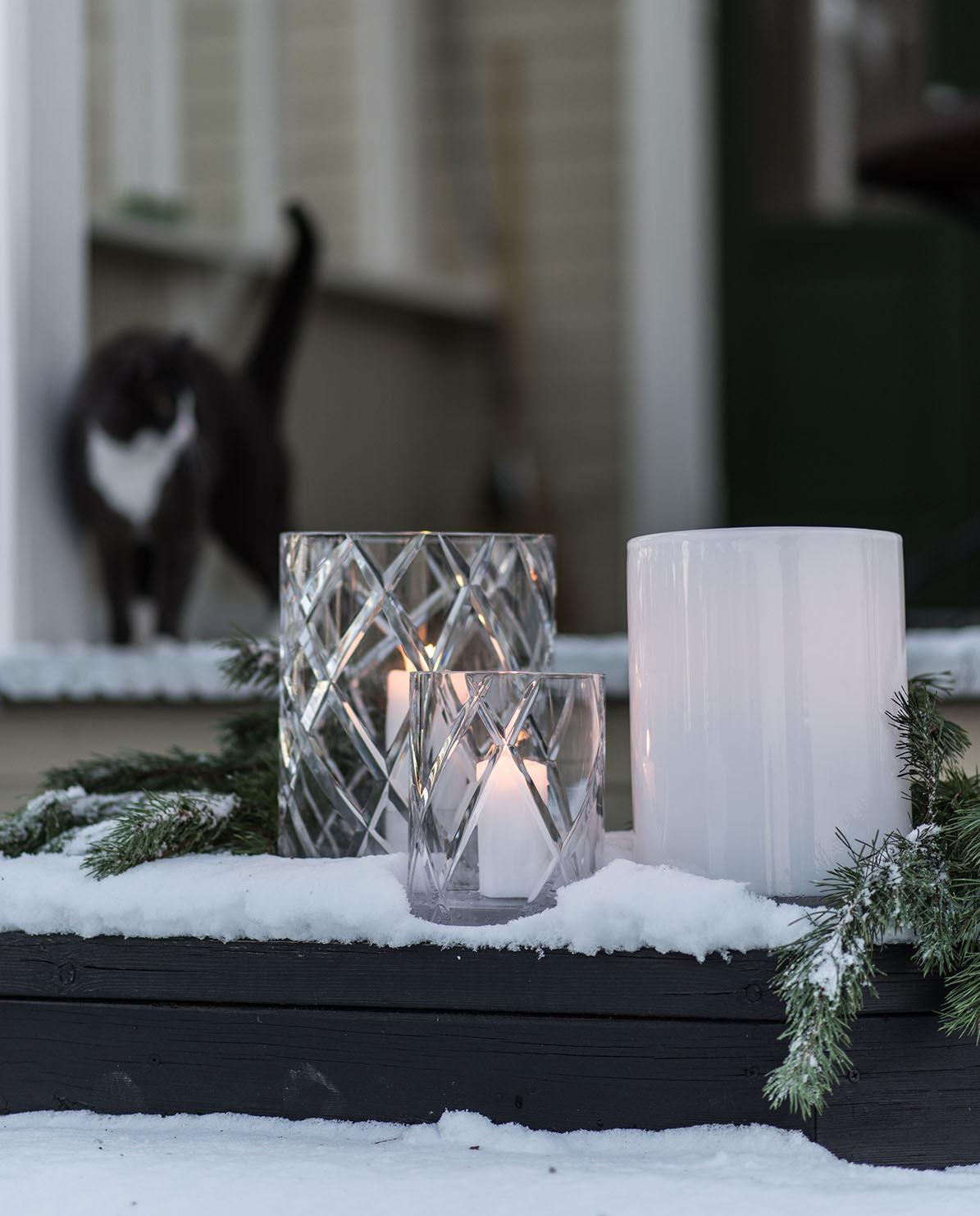 Windlicht Hurricane Crystal Lamp 18 cm H