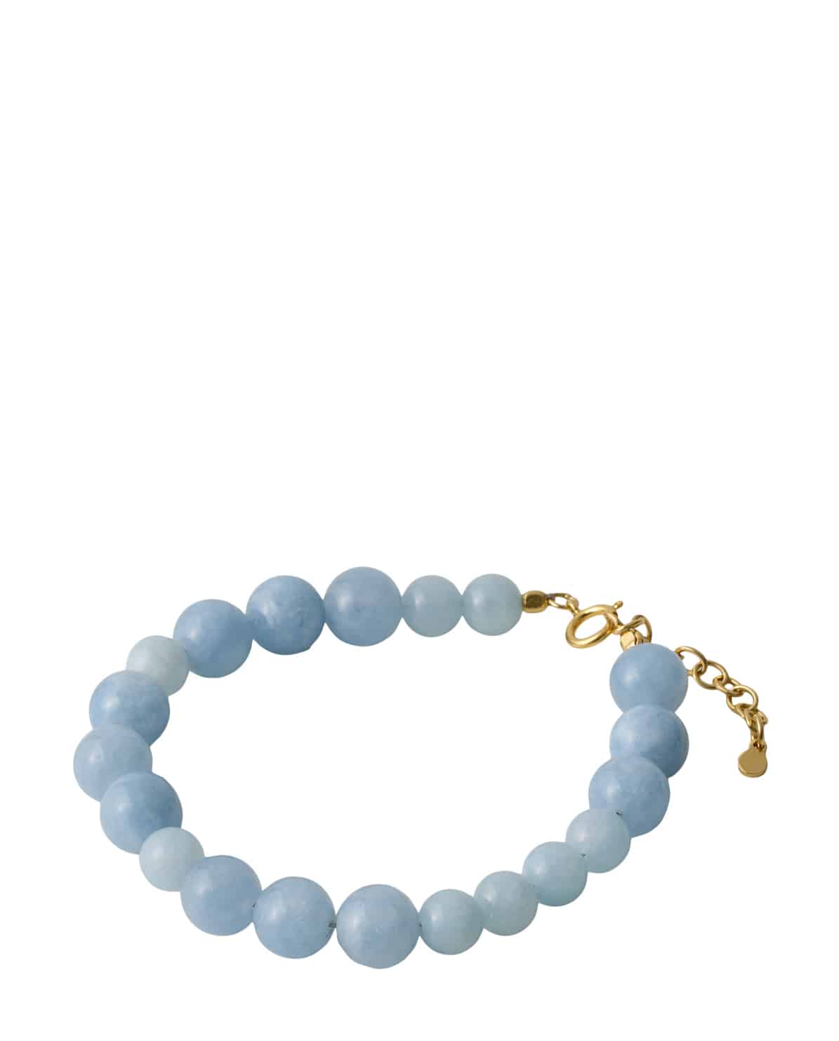 Armband blue sky gold