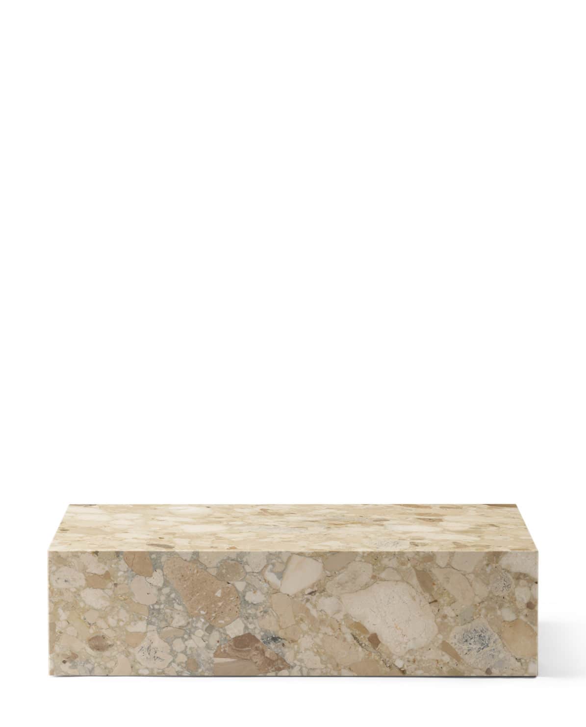 Beistelltisch Sockel Plinth Low sand