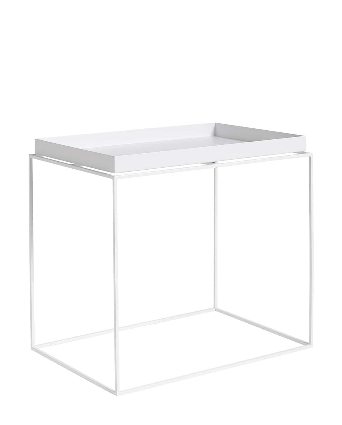 Beistelltisch Tray L white