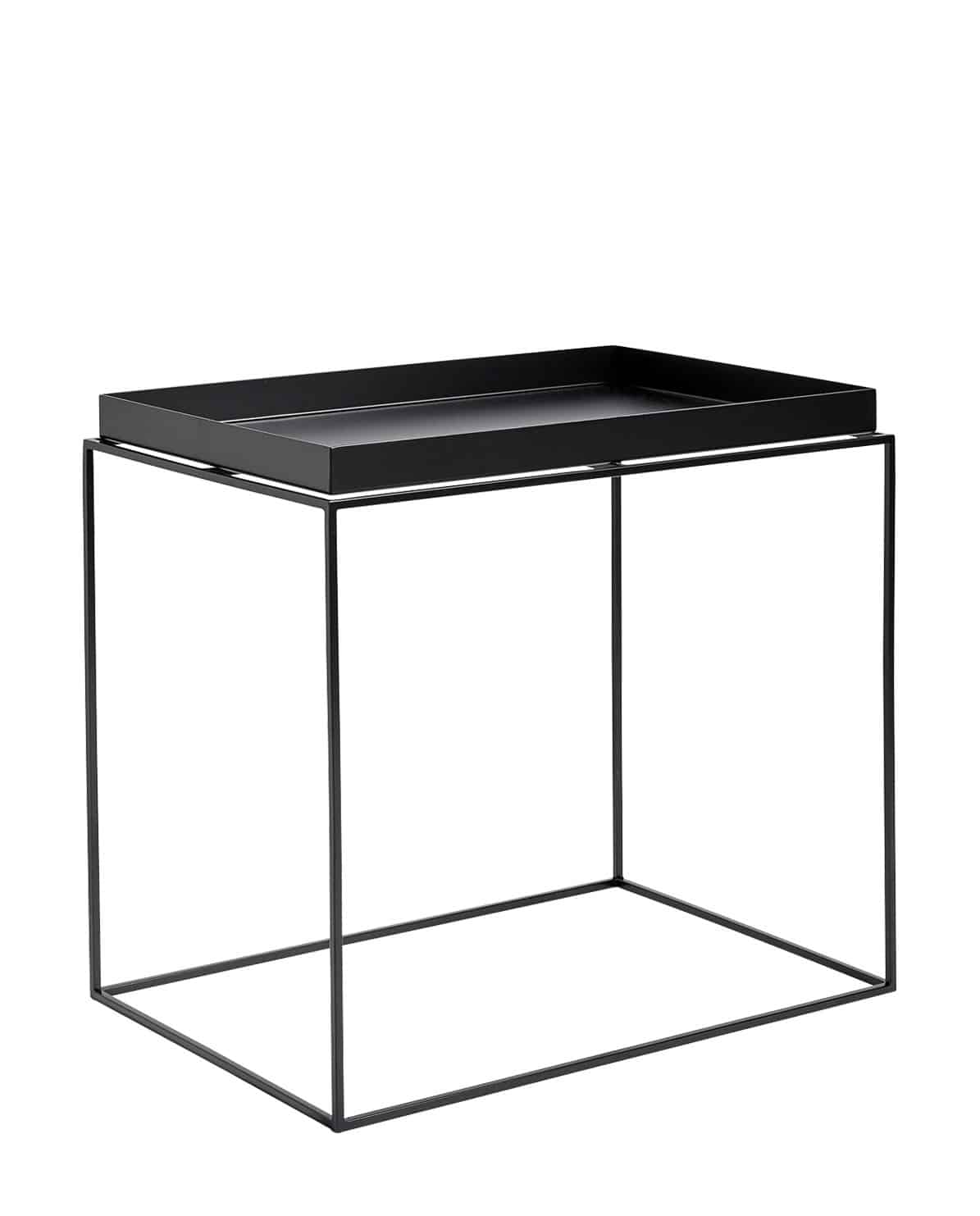 Beistelltisch Tray L black