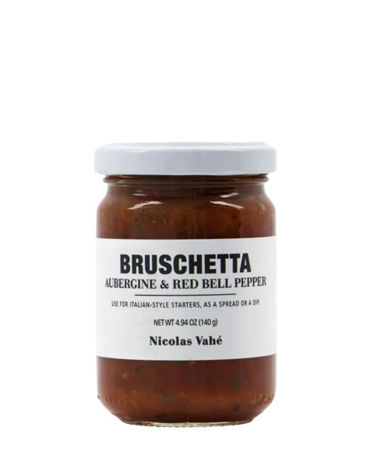 Bruschetta Aubergine & rote Paprika