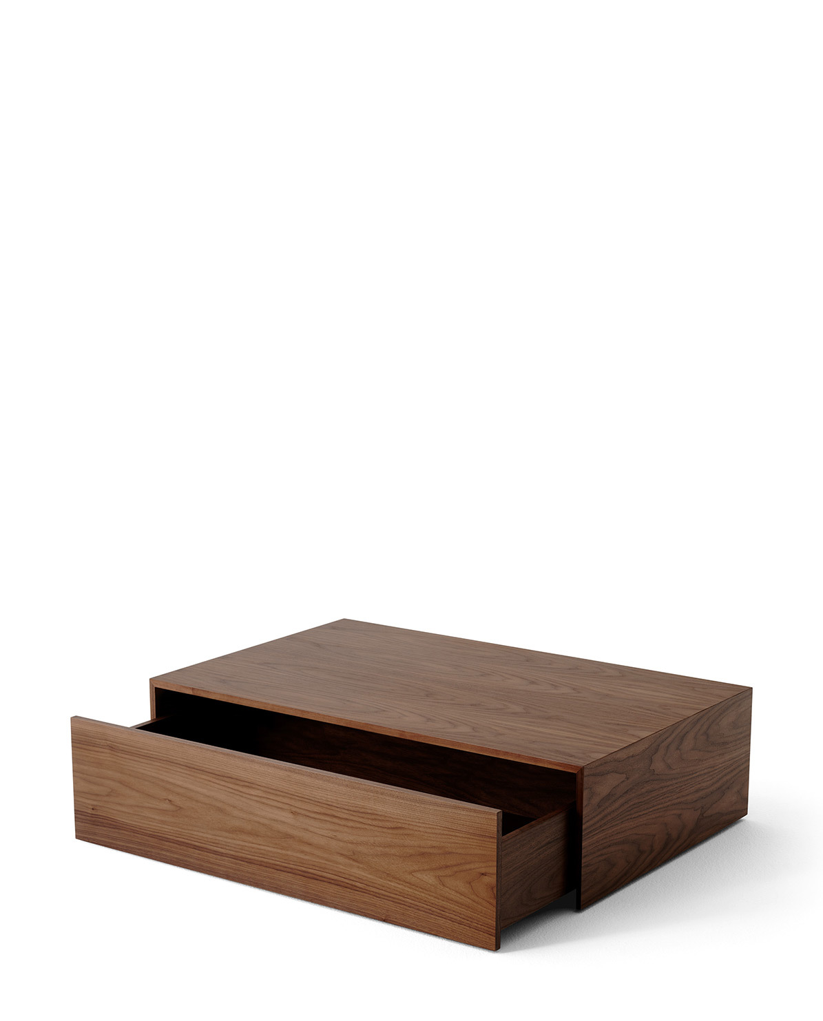 Couchtisch Mass High mit Schublade walnut