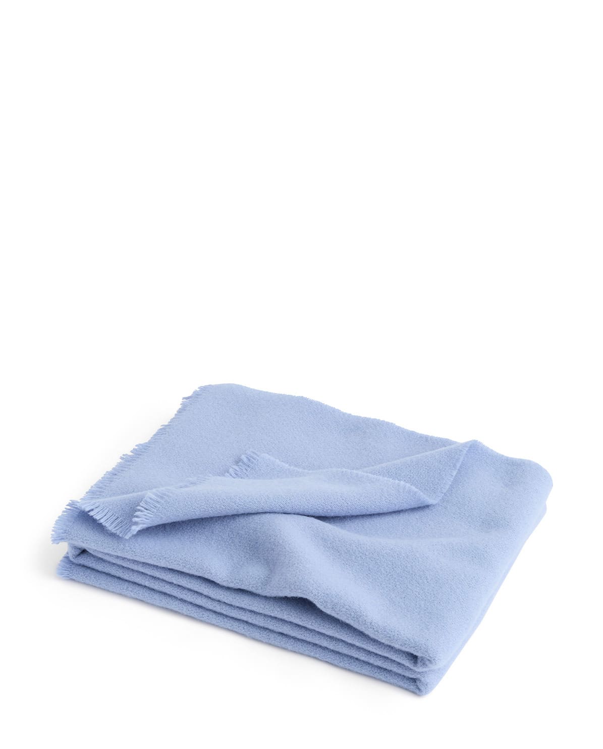 Decke Mono throw light blue