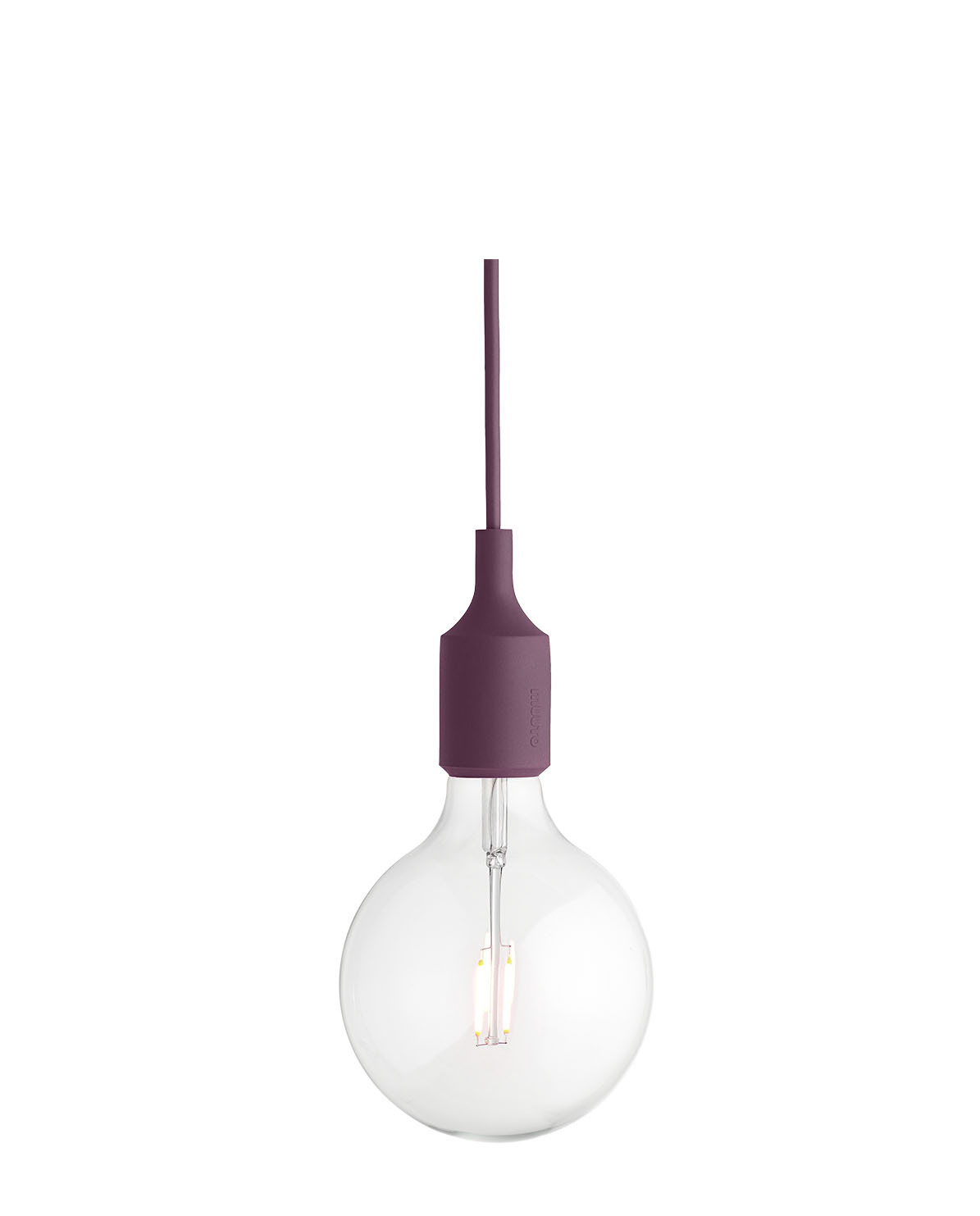 Deckenleuchte E27 Pendant Lamp burgundy