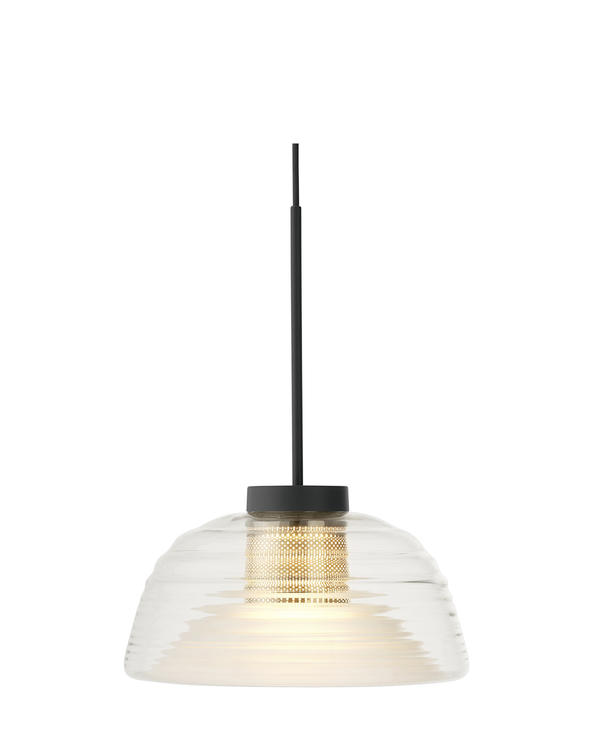 Deckenleuchte Two-Layer Pendant Lamp black