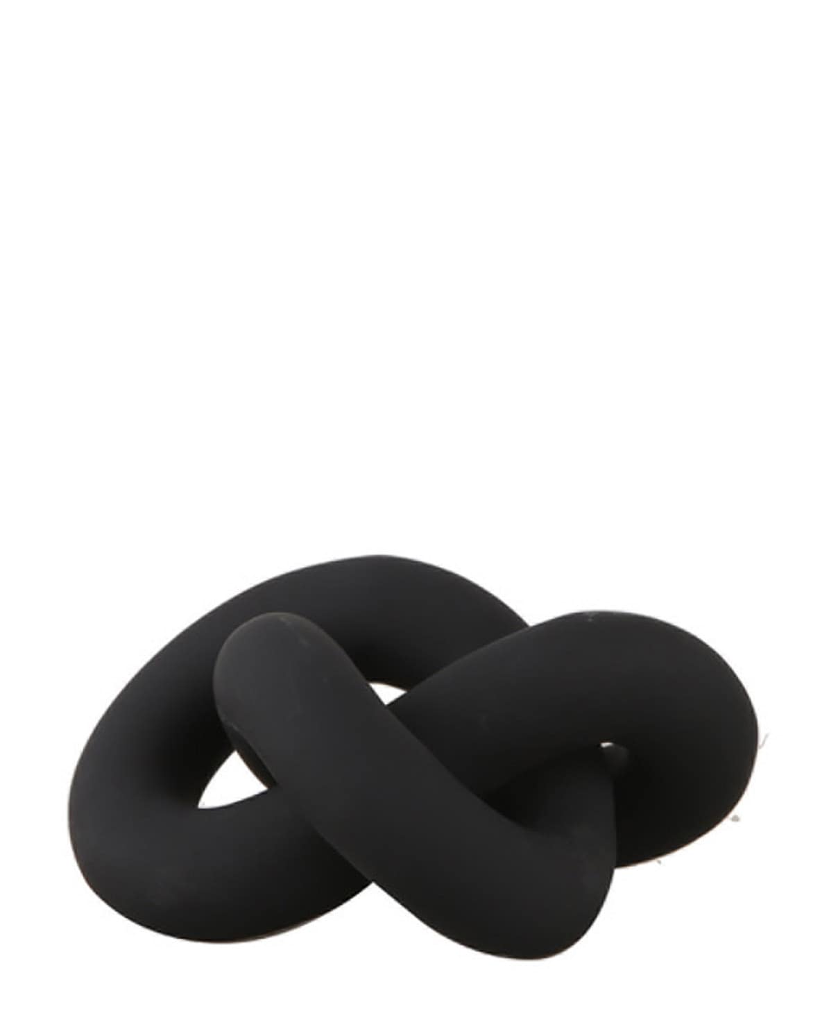 Deko Objekt Knot black 11,5 cm L