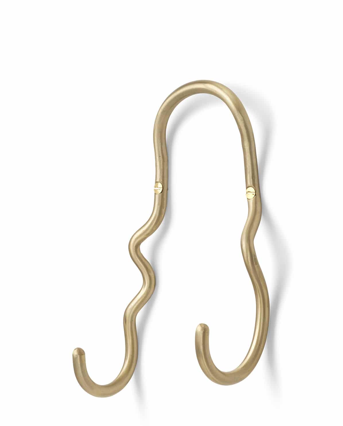 Haken Curvature doppelt brass