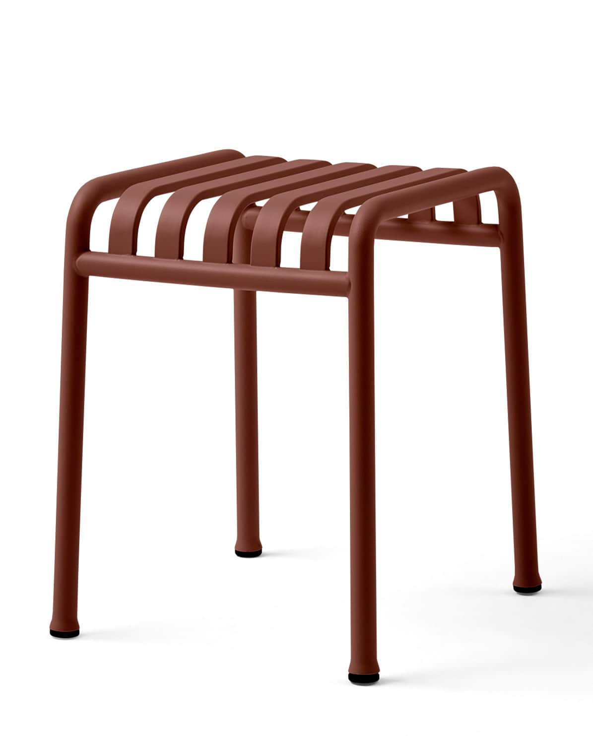 Hocker Palissade iron red