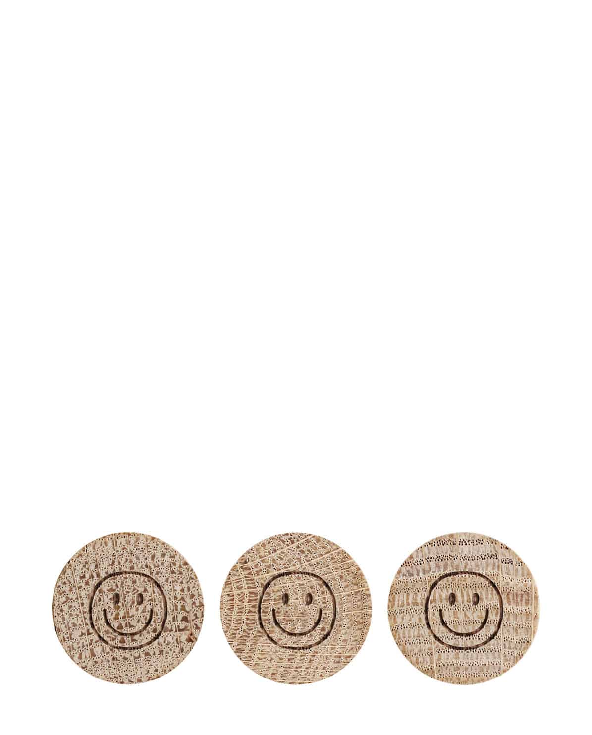 Holzmagnet Set Smiley