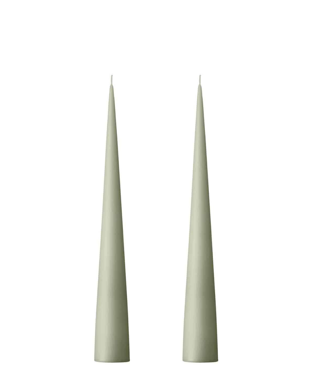 Kegelkerze Set Cone Candles artichoke 25 cm H