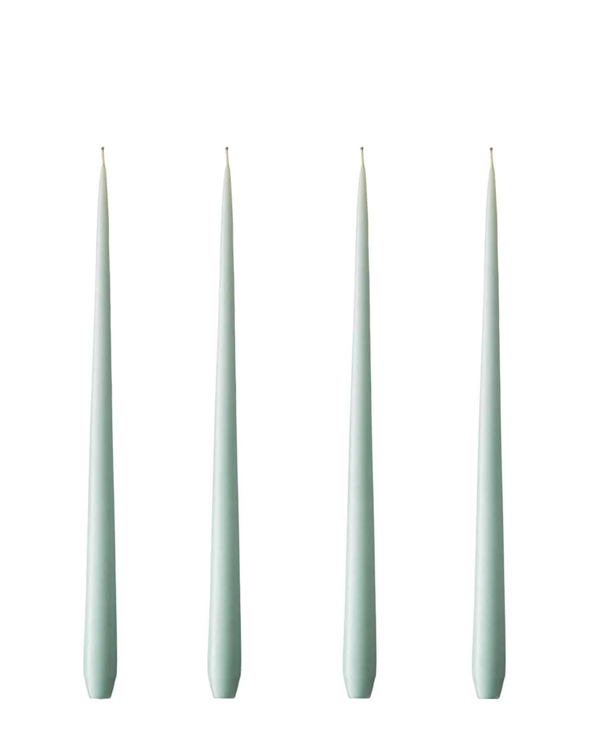 Kerze Set Slim Candles jade stone