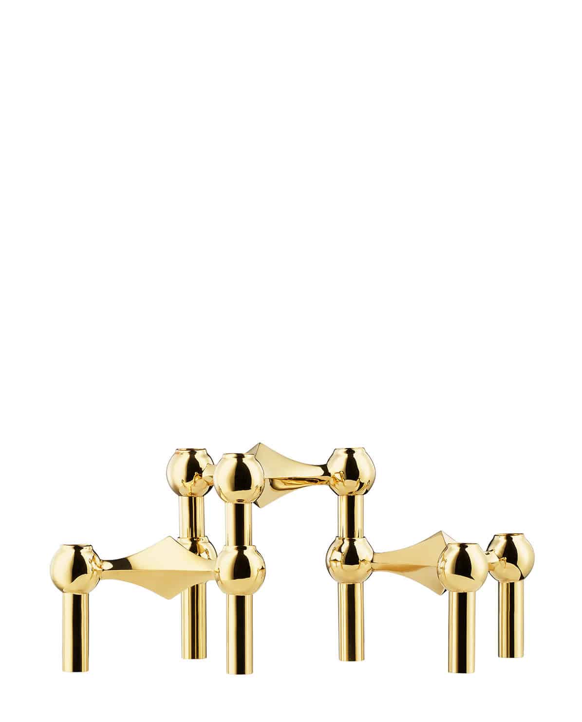 Kerzenhalter Set brass