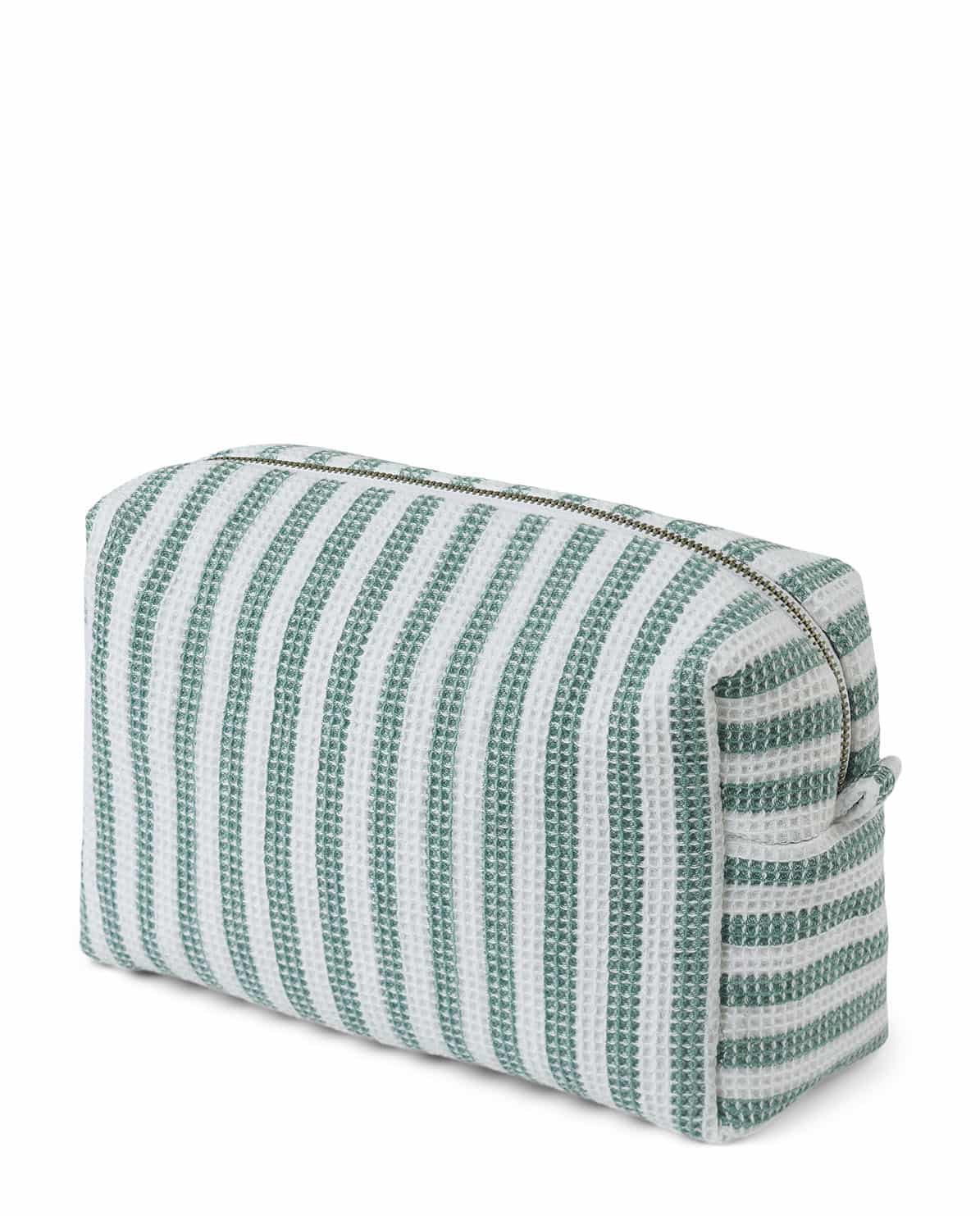 Kosmetiktasche Kayla Stripes peppermint/white