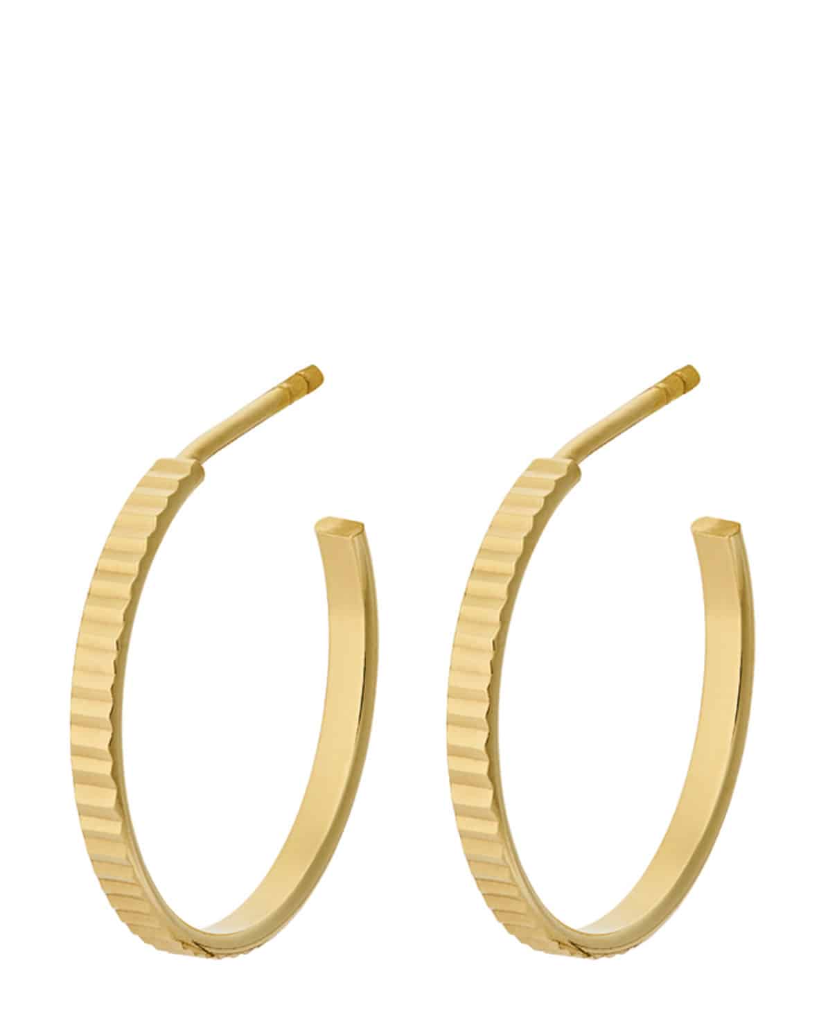 Ohrring Reflection Hoops gold