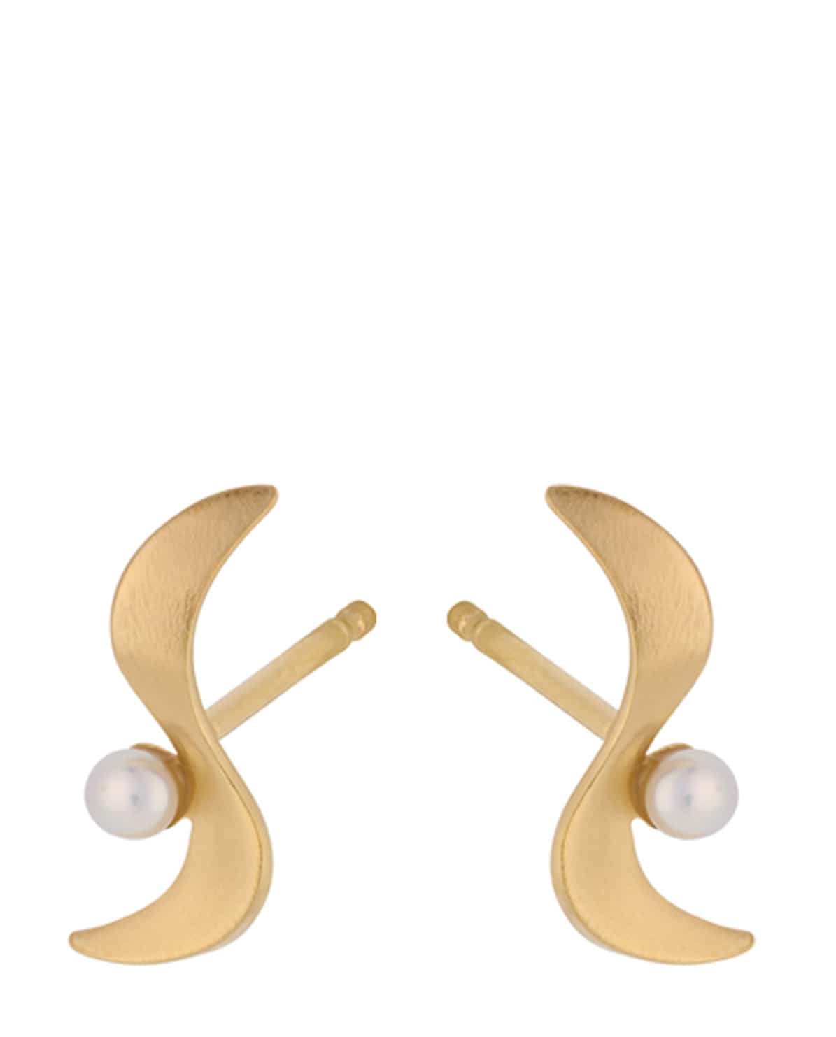 Ohrringe Ocean Wave Earsticks gold