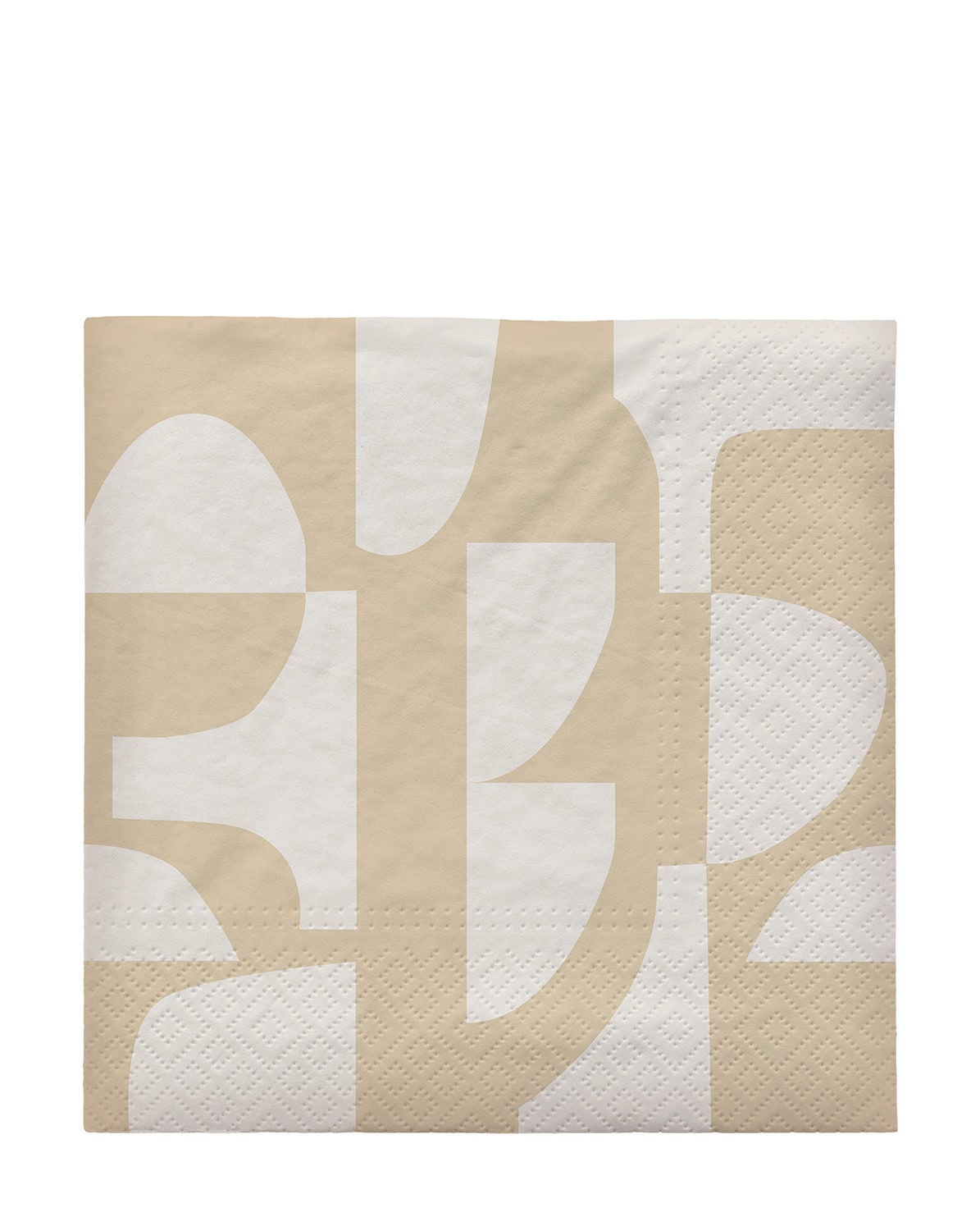 Papierservietten Lara beige