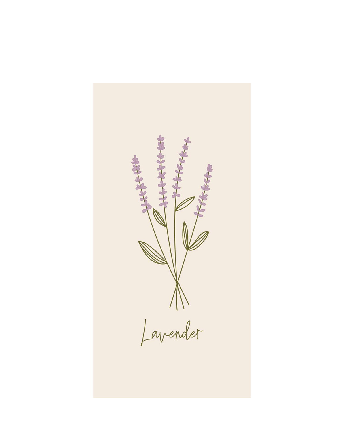 Papierservietten Lavender