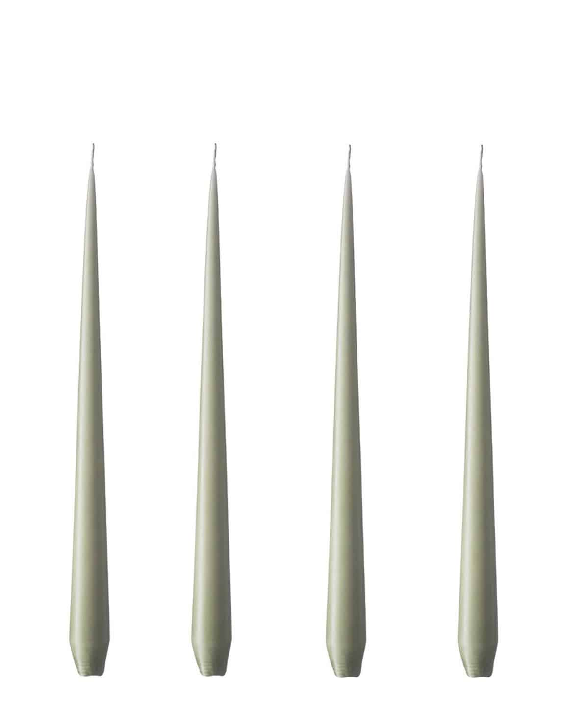 Peitschenkerze Set Taper Candles artichoke 32 cm H