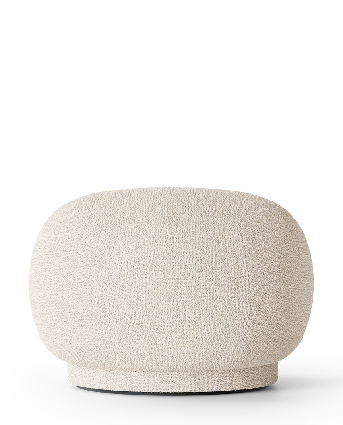 Pouf Rico bouclé/off white