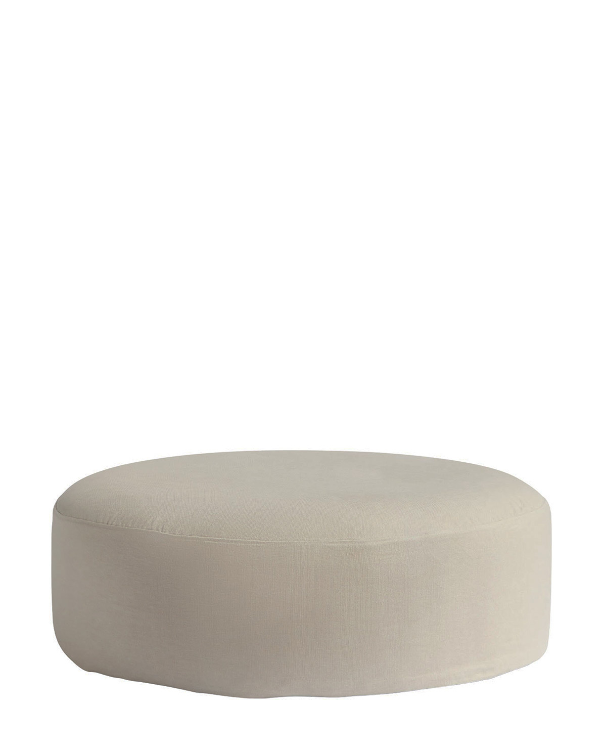 Pouf Soft round inkl. Bezug ICA sand