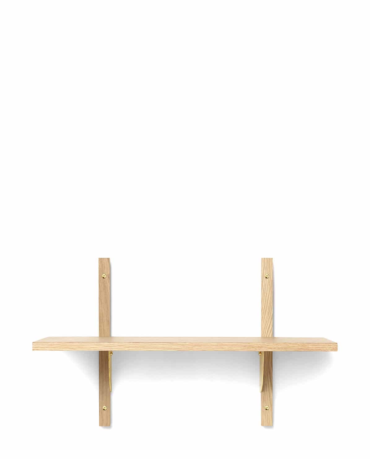 Regal Sector oak/brass 54 cm L