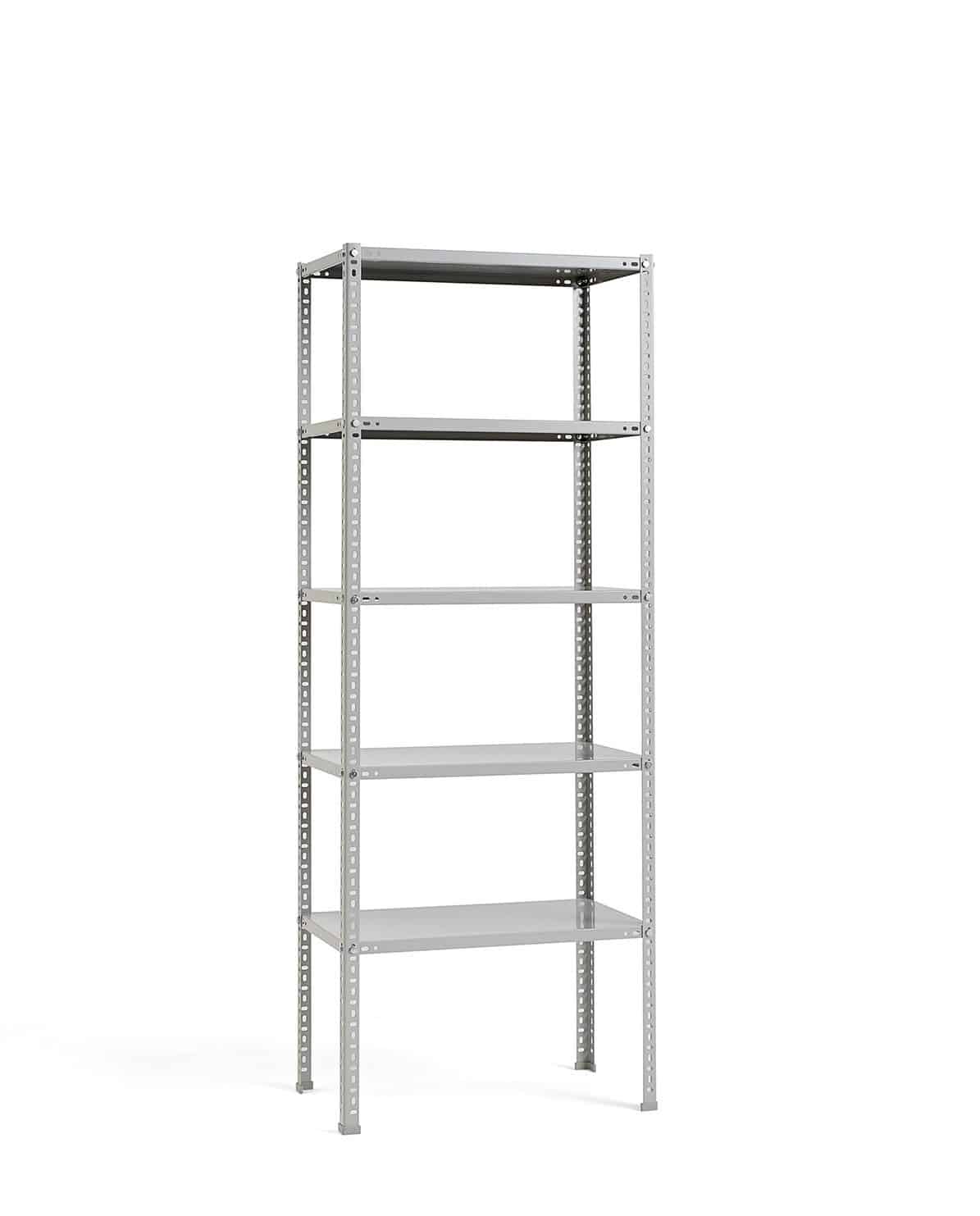 Regal Shelving Unit light grey