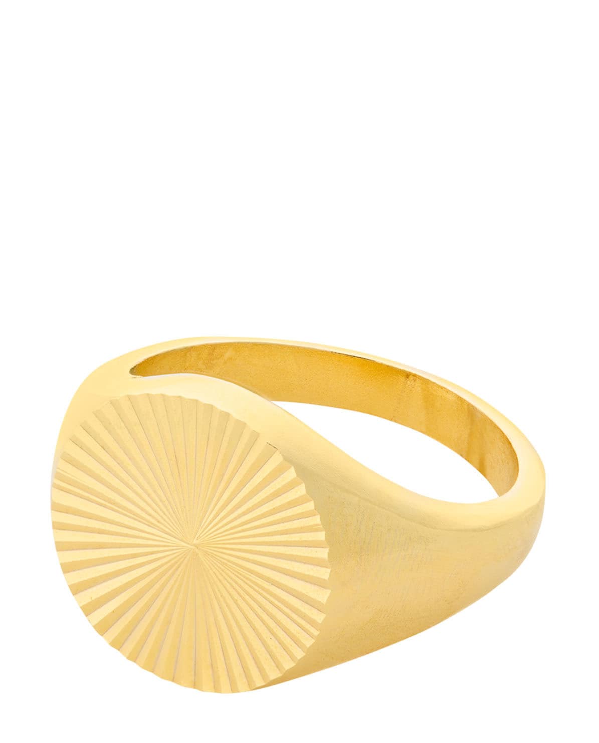 Ring Ocean Star Signet gold Ø 16,5 mm